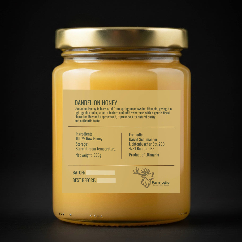 Dandelion Honey