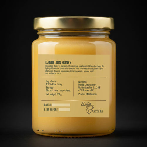 Dandelion Honey